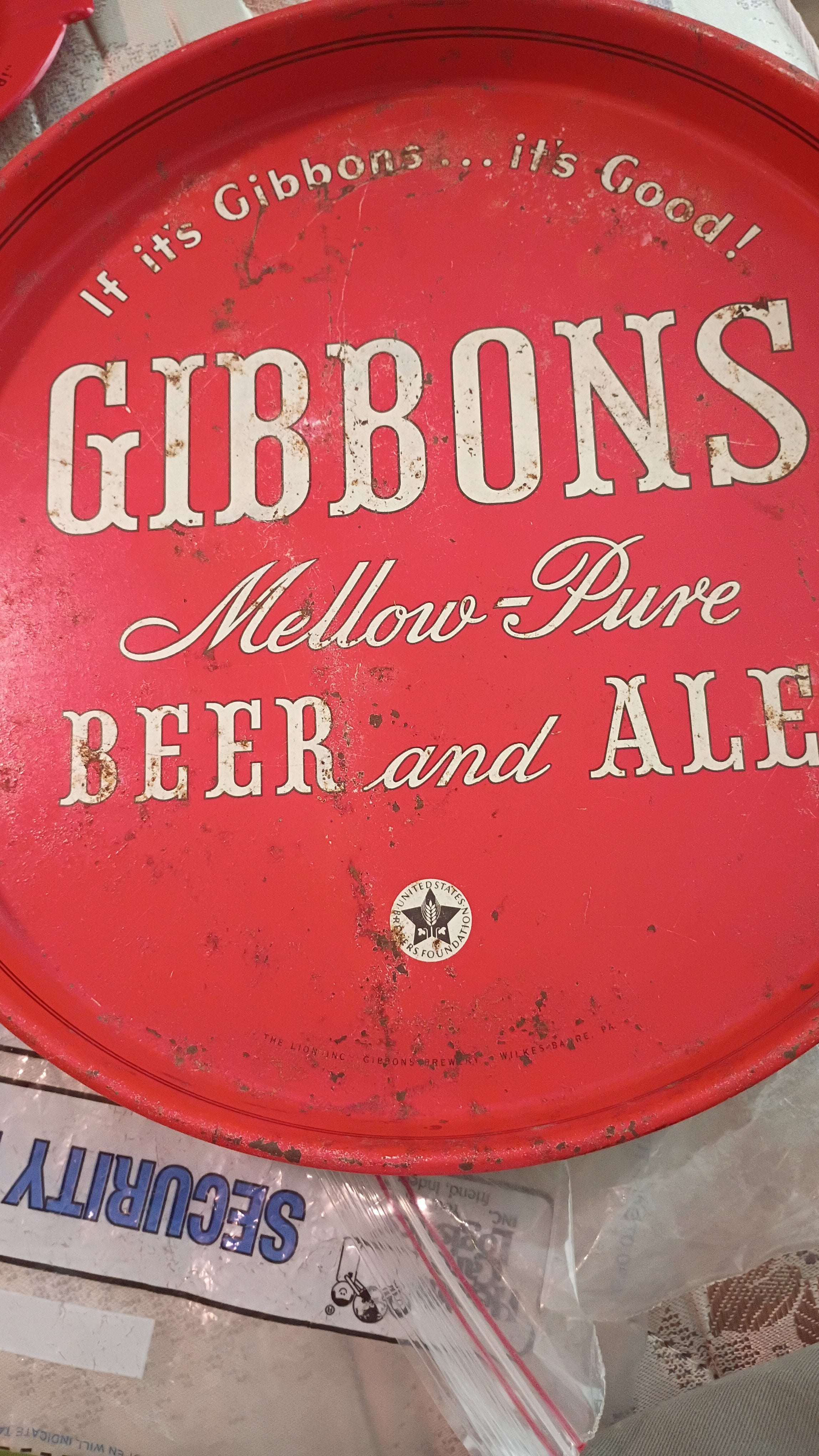 Gibbons beer grandslam